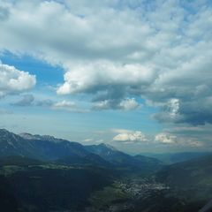 Flugwegposition um 15:42:33: Aufgenommen in der Nähe von Rohrmoos-Untertal, Österreich in 1427 Meter